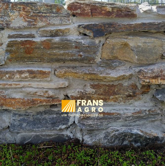 SIERKEIEN31AF Sierkeien ruwe breuksteen (gemengde kleuren)  8/25 cm afgehaald  Ruwe Breuksteen gemengde kleuren