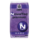 40181 NovaTec Premium 15-3-20+3 (25 kg) NOVATEC PREMIUM 15-3-20+3MGO

De vernieuwde gestabiliseerde NPK-meststof met een uitgekiende nutriëntenverhouding. Bevat de nitrificatieremmer DMPP (3,4-dimethylpyrazolfosfaat) die de omzetting van ammoniumstikstof naar nitraatstikstof vertraagt gedurende een periode van 6 tot 10 weken. De afgifte van stikstof door NovaTec® volgt beter de werkelijke stikstofbehoefte van de planten. Het aandeel wateroplosbare fosfaten is veel hoger, waardoor deze fosfaten beter beschikbaar zijn voor de plant.

Dosis: 4-5 kg/ are Novatec Premium