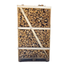 BRANDHOUTBERKGEL Brandhout Berk geleverd (1.8 m³) - droog Droog brandhout - ready to burn!

Berkenhout is zachthout, maar is een zeer ontvlambaar type!
Zachthout heeft als kenmerk dat het makkelijk aan te steken is waarna het na korte tijd warmte afgeeft en een knisperend haardvuur biedt.
Berkenhout is door de snelle verbranding voornamelijk interessant voor gelegenheidsstokers.
Een blok kan circa 1 tot 1,5 uur branden.

Lengte houtblokken +/- 25 cm. Brandhout Berk 1,8