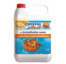 BSI6227 Cristal Clear - 5 L Waterbehandeling voor kristalhelder water.
Na enige tijd wordt uw zwembad minder helder en licht troebel zonder daarom echte verkleuring te vertonen. Dit is te wijten aan organische en minerale bevuiling door lucht, omgeving, onweer,... Om dit scenario te voorkomen wordt cristal clear gebruikt als wekelijkse onderhoudsbehandeling, bij het hervullen van het zwembad of als shockbehandeling in combinatie met snelwerkend chloor.

Voor de 1ste behandeling en bij een shockbehandeling (groen water): 250ml / 10m³.
Wekelijkse onderhoudsbehandeling: 50ml / 10m³. BSI Cristal Clear 6227