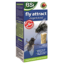 BSI64430 Vliegen lokstof Fly Attract - 10 x 40 g Doeltreffende vliegenlokstof voor de BSI vliegenval.

• 1 verpakking is goed voor 10 navullingen
• Doe 1 zakje lokstof in de vliegenval of vangzak

Gebruik biociden veilig. 
Lees vóór gebruik eerst het etiket en de productinformatie.
 Vliegen lokstof Fly Attract