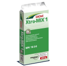DCM1002946 DCM Xtra-Mix 1 16-3-8 (MG) - 25 kg Meststof met extra lange gecontroleerde werking.
Planten worden gedurende 120 tot 150 dagen continu en gelijkmatig gevoed met voedingstoffen van organische en minerale oorsprong. 
Ideaal voor boomkwekrij en toepasbaar in rijbemesting.

Gebruik: 4 - 8 kg / 100 m² DCM Xtra-Mix 1 - 25 kg