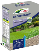 DCM1003454 DCM Groenkalk korrel NW 50 - 15 MgO - 4 kg Gekorrelde magnesiumkalk (15 % MgO).
Gaat de grondverzuring tegen, zorgt voor een betere voedselopname door de planten en verbetert de grondstructuur. Voor het bekalken van gazon en siertuin. 
Toepasbaar in de biotuin.

Gebruik: 0,8 - 1,2 kg / 10 m²
(4 kg is goed voor 50 m²) Groen-Kalk