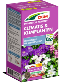 DCM1003788 DCM Clematis & Klimplanten 6-5-10 (MG) - 1,5 kg Voor het bemesten van clematis en andere klimplanten.
Meststof met ideale samenstelling voor het voeden van clematis maar ook andere klimplanten zoals passiflora, kamperfoelie, blauwe regen.
Het hoge kaliumgehalte zorgt voor sterke planten en een uitbundige bloei met intense kleuren.
Toepasbaar in de biotuin.

Gebruik: 0,5 - 1  kg / 10 m².
(1,5 kg is goed voor +/- 40 planten) clematis 1,5