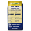 F1100950 Ecostyle Terra-Fertiel - 25 kg Terra-Fertiel is een bodemactivator. Het lost bodemstructuurproblemen op en stimuleert en activeert het bodemleven.

Terra-Fertiel bestaat uit een combinatie van organische stof, kalk, zeewierextracten en kleimineralen waarop diverse natuureigen schimmels, bacteriën en gisten zijn geënt. Terra-Fertiel stimuleert en activeert het bodemleven, zodat de belangrijke bodemprocessen zoals omzetting van organische stof en natuurlijke structuurverbetering optimaal verlopen.

Gebruik:
- bij aanplant, aanleg en renovatie: meng de Terra-Fertiel door de aarde uit het plantgat of werk deze door de toplaag (bovenste 10-20cm)
- bij aanleg van gazons: meng de Terra-Fertiel door de toplaag (bovenste 5cm)
- bij onderhoud: Terra-Fertiel over de toplaag uitstrooien, indien mogelijk licht inharken

Dosis:
- 5-10 kg / 100 m², afhankelijk van de bodemgesteldheid
- 2 kg / m³, bij aanplant van bomen, heesters en hagen Terra-Fertiel