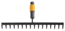 FK1000654 Fiskars Quikfit Hark 16 Tanden z/steel <!DOCTYPE HTML PUBLIC "-//W3C//DTD HTML 4.0 Transitional//EN">
<html><head>
<meta content="text/html; charset=unicode" http-equiv="Content-Type" />
</head>
<body>
<p><span style="font-size: 10pt; font-family: Verdana">Hark voor het 
harken,&nbsp;egaliseren en losmaken van grotere borders en zaaibedden.<br /><br />• 
Te gebruiken in combinatie met&nbsp;Fiskars Quickfit steel<br />• 16 tanden van 
gehard boronstaal</span><br /></p></body></html> Fiskars Hark
