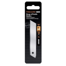 FK1027232 Fiskars CarbonMax reserve afbreekmes 18 mm - 5 stuks Reservemessen 18 mm voor Pro CarbonMax™ afbreekmessen.
CarbonMax™ messen hebben de gepatenteerde Fiskars snijrandcoating.
Blijven 24x langer scherp dan standaardmessen.
Mes breekt netjes af voor een nieuwe, scherpe punt.
Inhoud verpakking: 5 stuks afbreekmessen van 18 mm. Fiskars 1027232 reserve messen