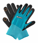 GAR11510-20 Gardena plant- en bodemhandschoen - S <!DOCTYPE HTML PUBLIC "-//W3C//DTD HTML 4.0 Transitional//EN">
<html><head>
<meta content="text/html; charset=unicode" http-equiv="Content-Type" />
</head>
<body>
<p><span style="font-size: 10pt; font-family: Verdana">Deze handschoenen zijn 
ideaal voor het beplanten van borders, losmaken van grond of het verwijderen van 
onkruid.</span><br /><br /><span style="font-size: 10pt; font-family: Verdana">• 
Nitrilcoating op de handpalm: beschermt tegen vocht<br />• Met slimme 'Mobile 
Touch'-functie op de duim en wijsvinger: compatibel met&nbsp;<br />&nbsp; 
smartphones</span><br /><span style="font-size: 10pt; font-family: Verdana">• 
Gecertificieerd volgens de Oeka-Tex<span style="white-space: pre-wrap; word-spacing: 0px; text-transform: none; float: none; font-weight: 400; color: rgb(30,30,30); font-style: normal; orphans: 2; widows: 2; display: inline !important; letter-spacing: normal; background-color: rgb(238,238,238); text-indent: 0px; font-variant-ligatures: normal; font-variant-caps: normal; -webkit-text-stroke-width: 0px; text-decoration-thickness: initial; text-decoration-style: initial; text-decoration-color: initial">®</span> 
Standaard 100: vrij van schadelijke stoffen</span></p></body></html> Gardena plant- en bodemhandschoen - M 7