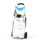 MATABI1 Matabi Evolution 30 LTC-S accu sproeier op trolie - 30 L Spuitwagen van 30 liter uitgerust met pomp en sproeiers voor behandelingen met fytosanitaire producten (herbiciden en fungiciden), anti-muggentoepassingen, vloeibare meststoffen, producten van natuurlijke oorsprong, enz. 
Wordt geleverd met elektronische bediening voor uniform sputien.

- Capaciteit: 30 liter
- Oplaadbare accu 18V Li-Ion
- Autonomie: 100 - 400 liter
- Onmiddellijk starten en stoppen van het spuiten
- Inclusief 8 meter slang
- Inclusief lader en set met nozzles
- Hoge prestaties met: glasvezel speer, versterkte slang en rostvrijstalen handgreep

Europese productie.
Goede prijs-kwaliteitverhouding.
Wisselstukken verkrijgbaar. Matabi Evolution 30 LTC-S accu sproeier op trolie