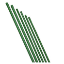 NAT6040128 Nature Kunststof plantenstok groen 2,40 m - Ø 16 mm Plantensteun van geplastificeerd verzinkt staal, groen gekleurd en gekarteld.
Een dop aan beide zijden van de plantensteun beschermt het staal tegen roestvorming.
 Kunststof plantenstok groen
