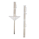 PUL019625 Pulsara Kunststof paal 1,05m wit (10 stuks) Stevige kunststof vario schrikdraadpaal.
Met stevige voet en grondpen, zodat u ze eenvoudig in de grond kunt bevestigen.
De vario schrikdraadpalen zijn 105 centimeter lang (exclusief grondpen).
Uitgerust met 10 draad/linthouders (40 mm) op verschillende hoogtes.
Ideaal voor kalveren, schapen en geiten. Pulsara kunststof paal 019625