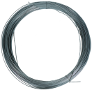 PUL066803 Pulsara Verzinkt staaldraad - zwaar- Ø 2mm - 2kg - ca 82m Verzinkt staaldraad ideaal voor permanente schapen- en koeienrasters. Zwaar verzinkt staaldraad