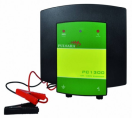 PUL306114 Pulsara PC1300 12V/230V hybride apparaat met 1.8 Joule opgeslagen energie. Kan tot 7 km meerdraads mobiel raster bekrachtigen. Ingebouwde nachtspaarstand en bliksembeveiliging. Optioneel om te bouwen naar een lichtnetapparaat d.m.v. de speciale adapter (12V/230V) PC1300