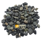 SIERGRIND29-5/8AFBB Siergrind Beach Pebbles zwart  5/8 mm afgehaald (BB)  Basalt 5-8